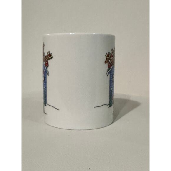 Sanyei Santa Reindeer Coffee Mug - Picture 5 of 7